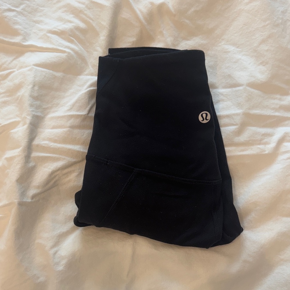 Lululemon Black Align Leggings with Pockets